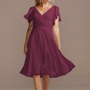 David’s bridal bridesmaids dress